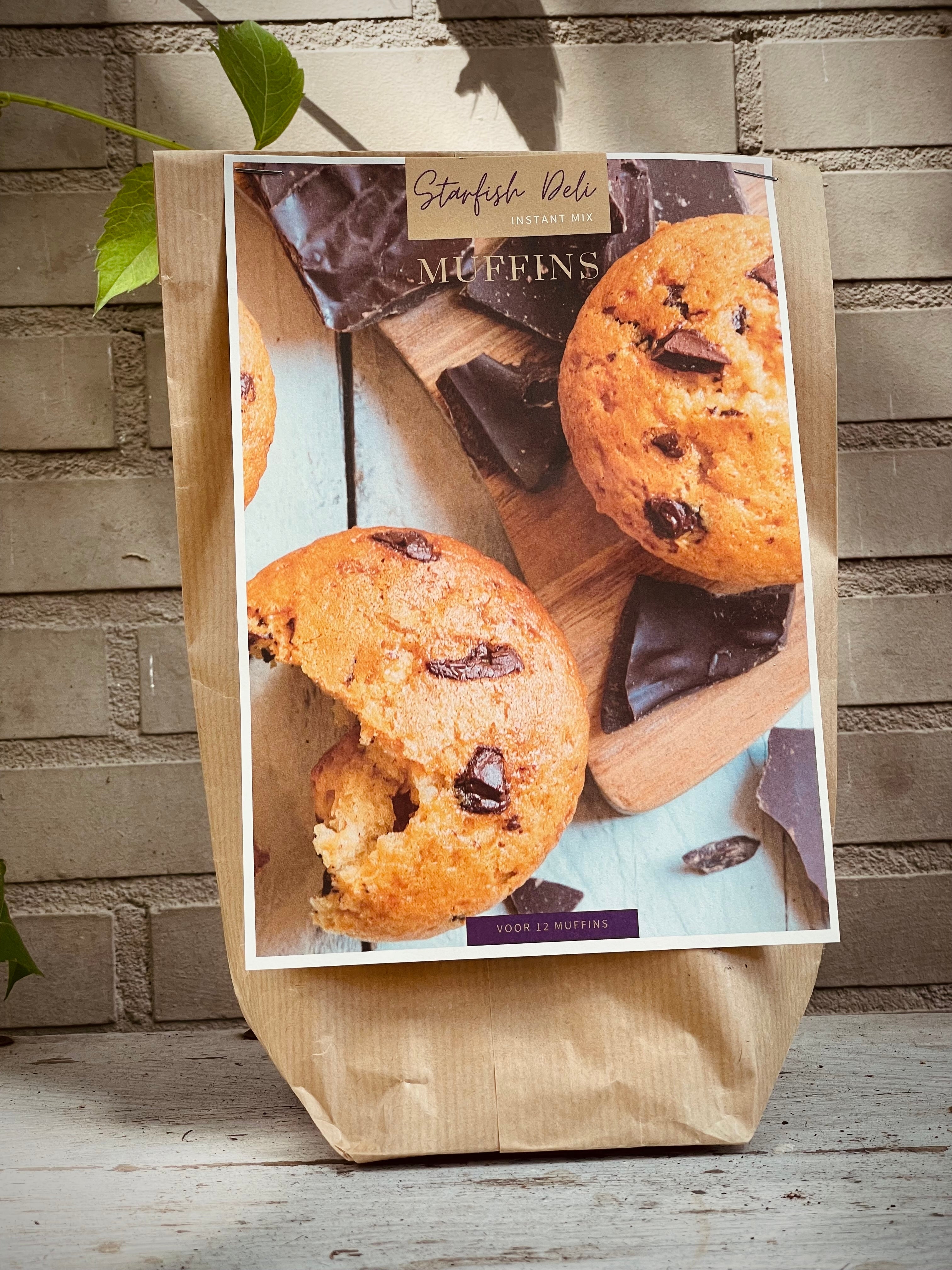 Instant mix • choc chip muffins