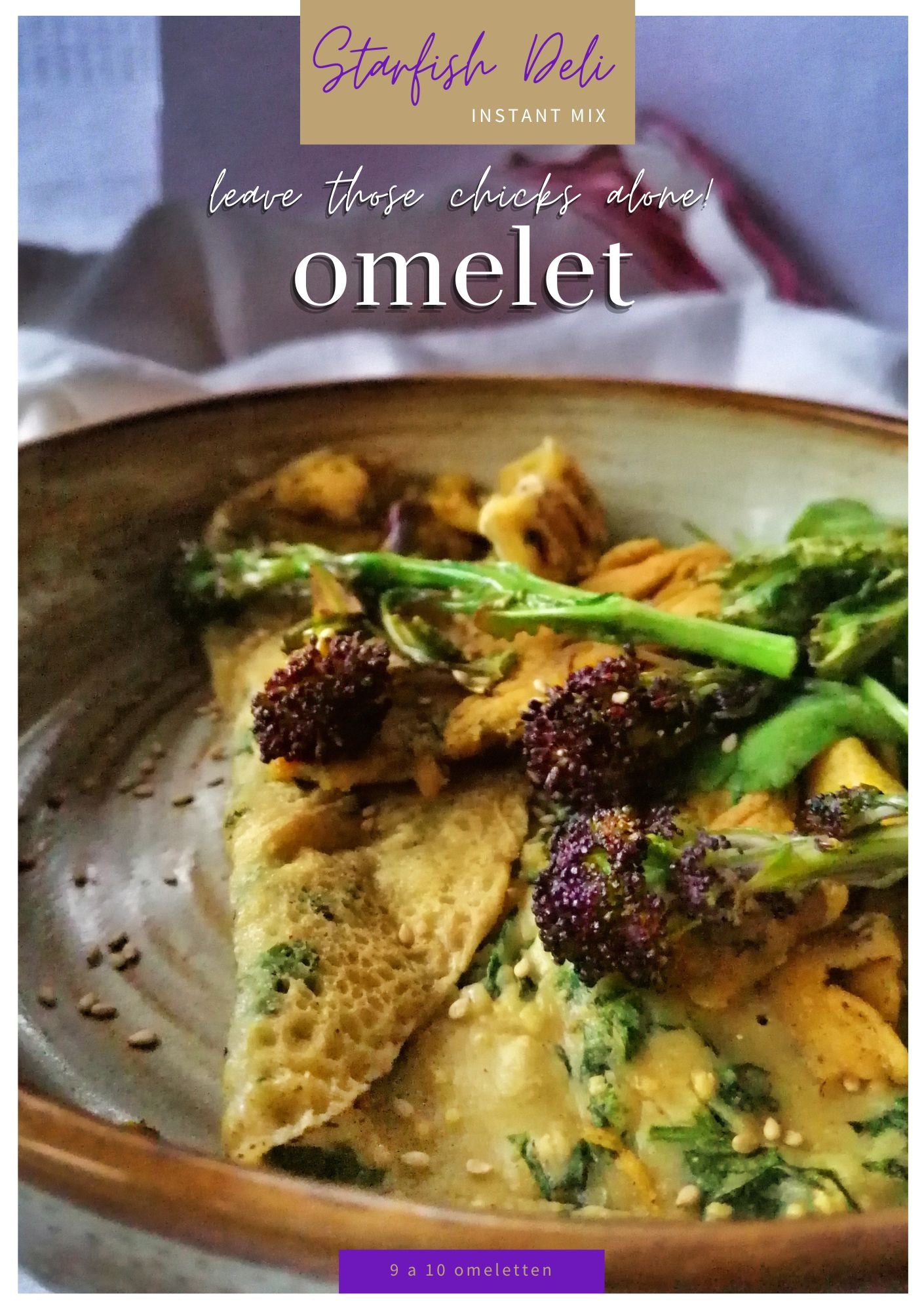 Instant mix •9 plantaardige omletjes